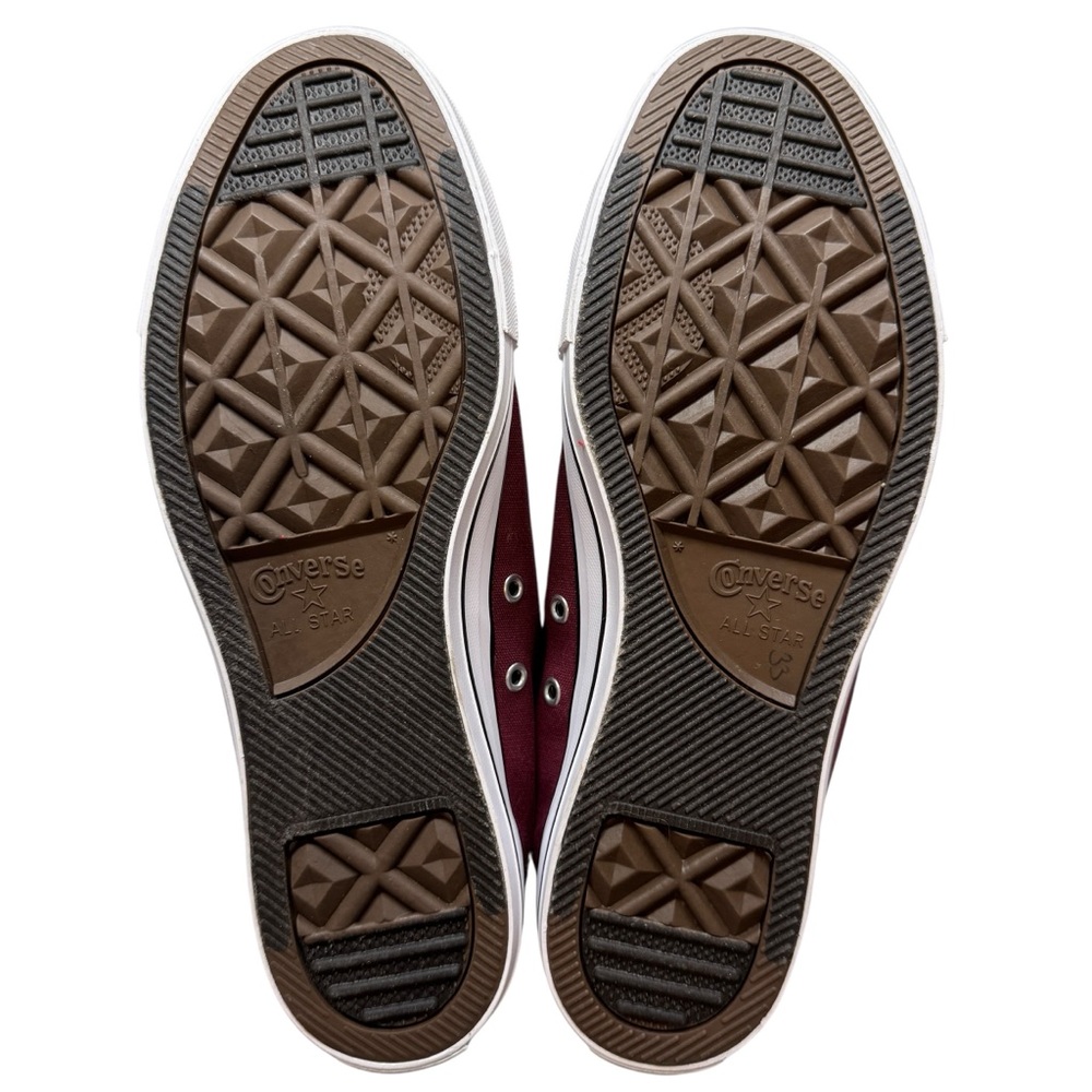 Converse All Star Street Mid Top Sneakers Shoes in Dark Sangria colorway Mens 9 - Picture 12 of 12